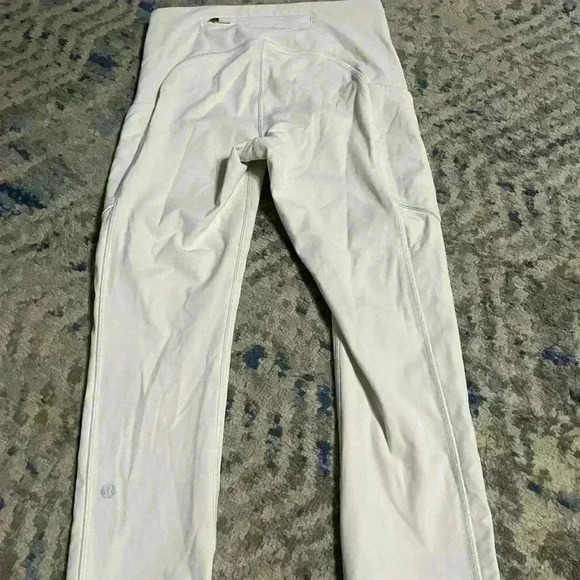 Lululemon speed up legging white size 4 - Picture 6 of 6